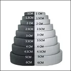 Эластичная лента для брюк, 5 метров, 1-6 см, чернаябелая, из спандекса, лента для одежды, для платья, кружевные аксессуары для шитья