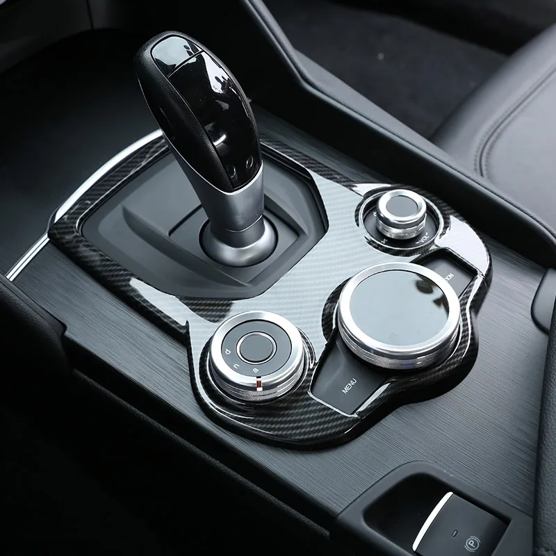 Стиль углеродного волокна для Alfa Romeo Giulia Stelvio 2016 2017 2018 2019 ABS Хромированная