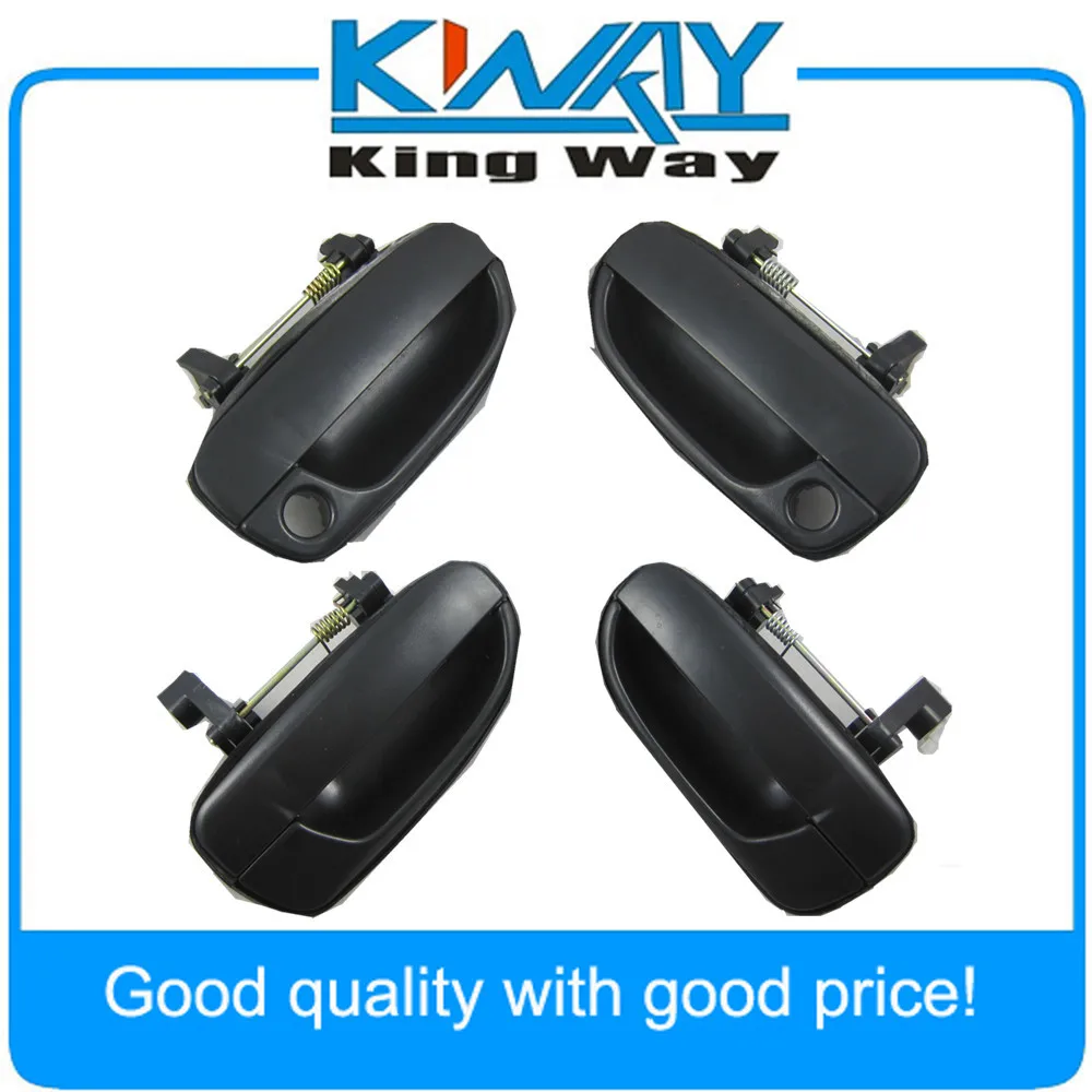 NEW BLACK OUTER OUTSIDE DOOR HANDLE FRONT REAR LEFT RIGHT Fit For Hyundai Accent 2000-2006 | Автомобили и мотоциклы