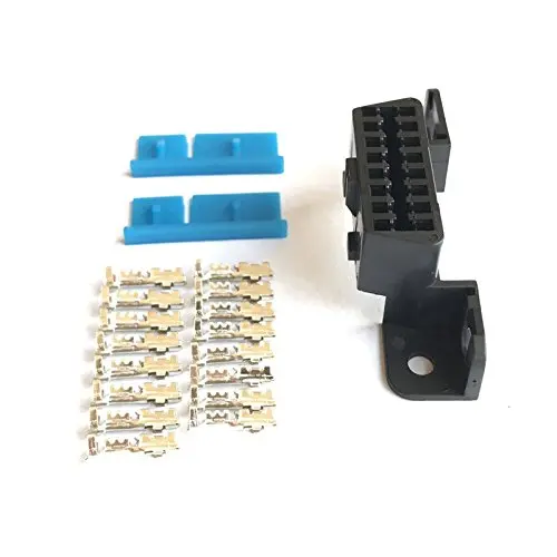 5 компл. 16 Pin OBD2 OBD-II Разъем Автомобильный диагностический Интерфейс OBDII OBD 2 разъем