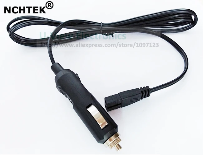 NCHTEK 12 V 24 V охладитель DC Коробка мини холодильник кабель с заглушка для прикуривателя для WAECO NFA около 1,5 M/ /1 шт
