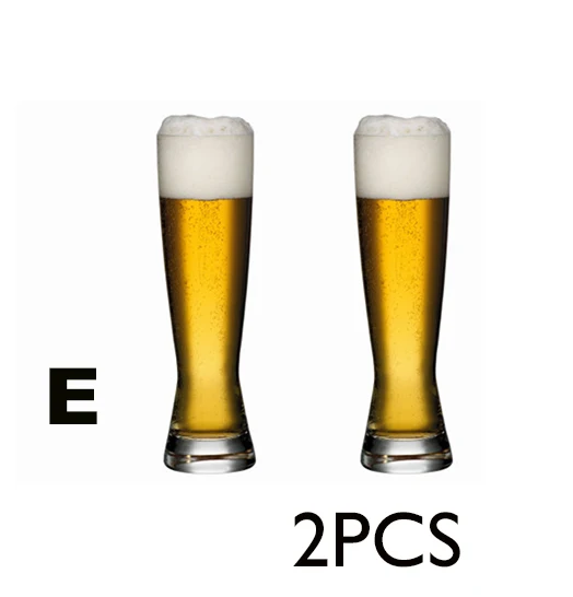 Pack of 2 E Крафтовые пивные стаканы упаковка из 2 - Цвет: Pack of 2 E