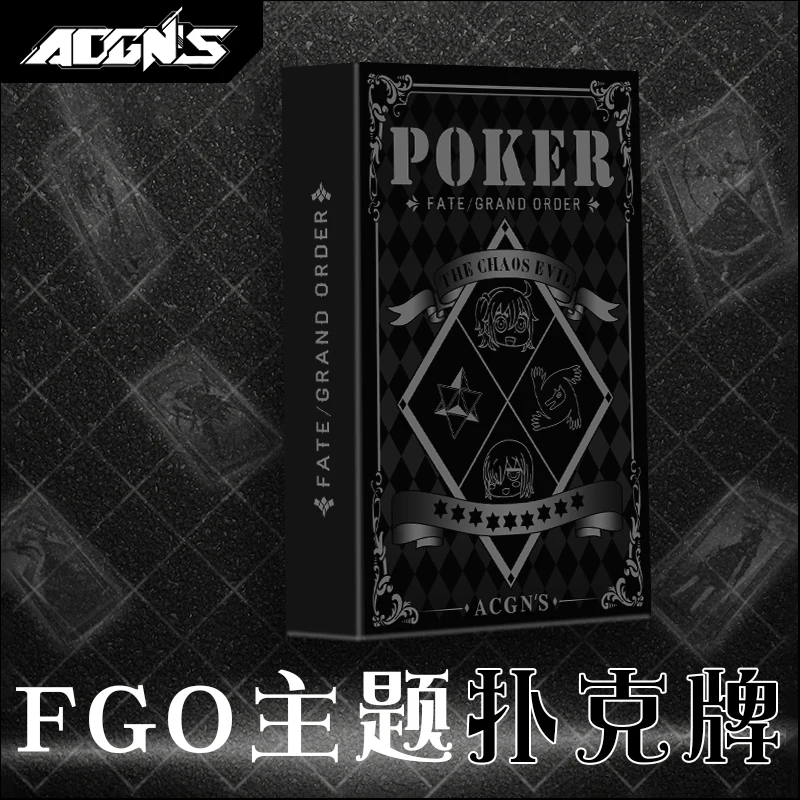 Япония Аниме FGO судьба/ночь судьба/Grand для Черный покер Сабер Жанна д 'Арк карточки на костюм косплэй игры подарки