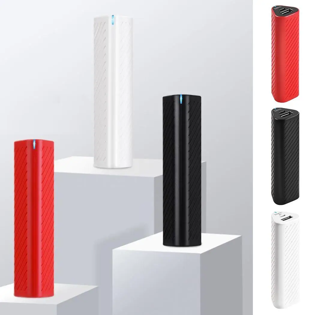 2500 мАч портативное зарядное устройство мини треугольник USB Внешняя батарея