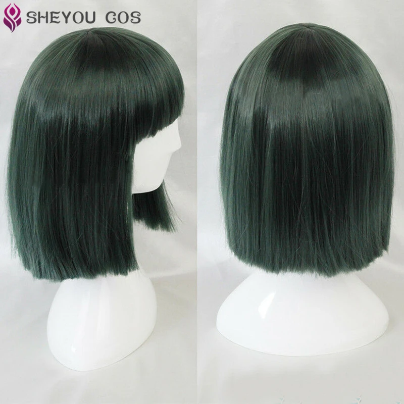 Spirited Away Haku Nigihayami Kohakunushi 35 см Короткие Зеленые смешанные Косплей термостойкие