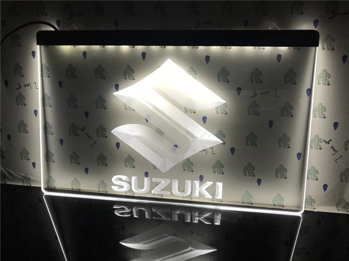D194 Suzuki светильник световой знак|Таблички и знаки| |