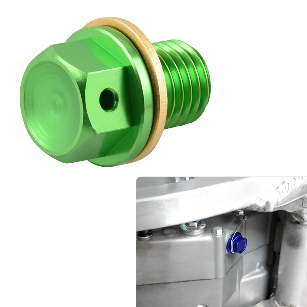 NICECNC маслосливную пробку болт для Kawasaki ZX6R ZX7R ZX9 ZX10R ZX12R ZX14R VERSYS 650 1000 ZXR 750 ZZR 250 400 600 1100