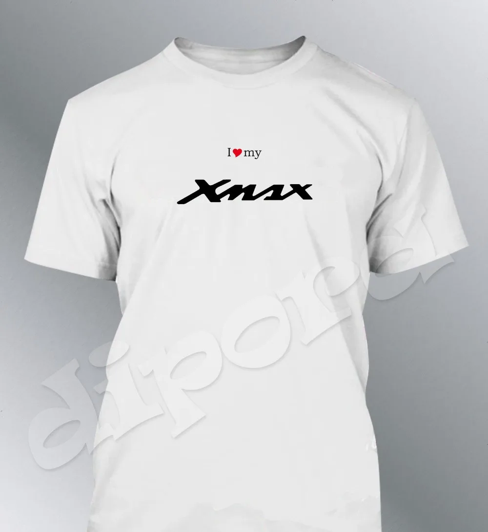 Мужская футболка с изображением скутера Xmax S M L XL XXL XXXL X Max забавные повседневные