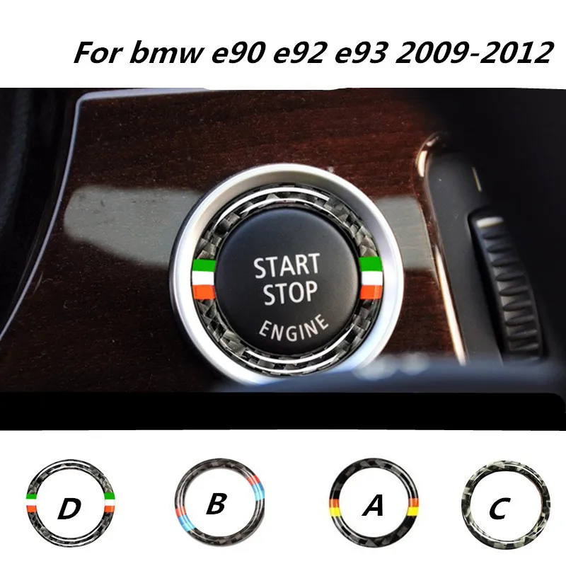 Автомобильные аксессуары для bmw e90 e92 e93 кольцо ключа запуска и остановки
