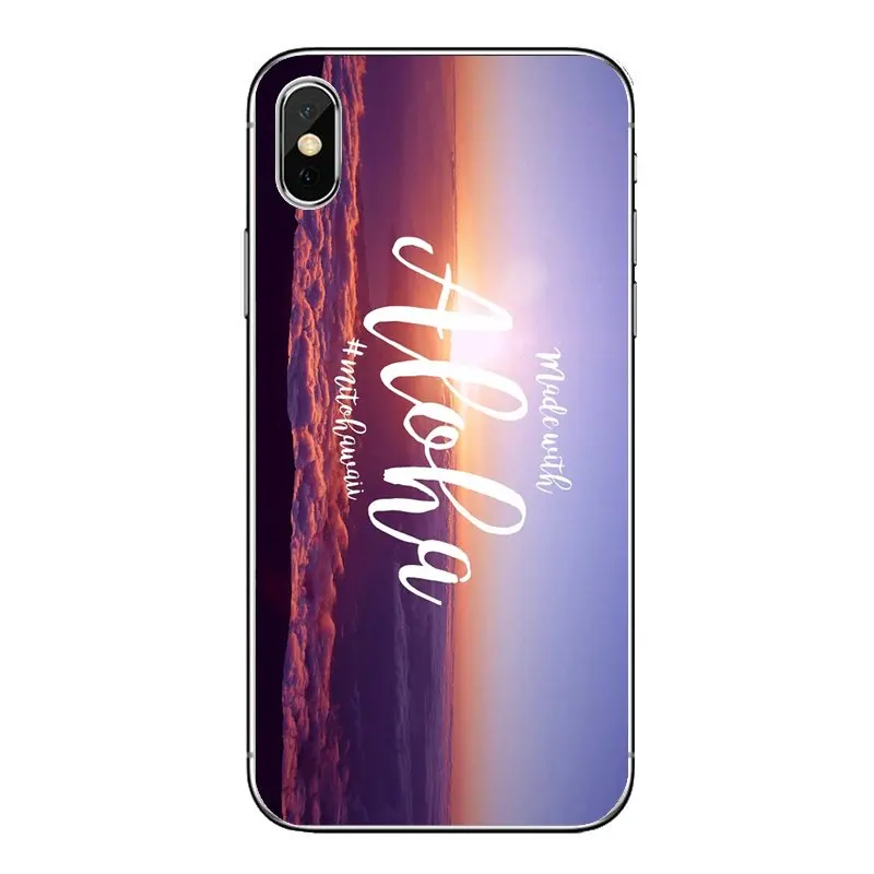 Aloha Summer Stripes Soft Transparent Shell Covers For Xiaomi Redmi 4X S2 3S Note 3 4 5 6 6A Por Pocophone F1 Mi |