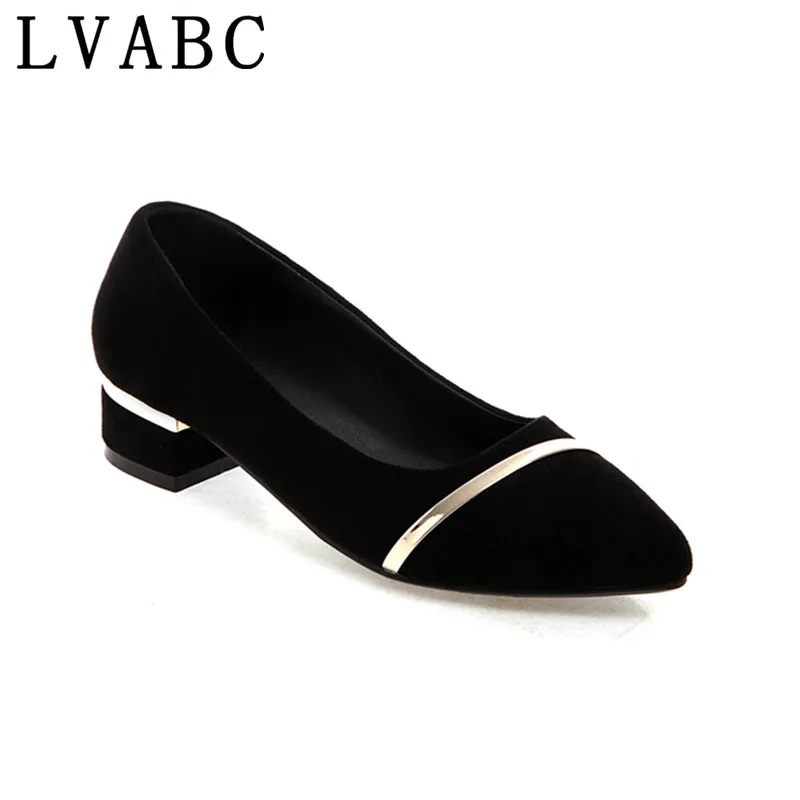 LVABC/женские туфли-лодочки; женская обувь на толстом каблуке; женские вечерние туфли с острым носком на высоком каблуке с бантом; обувь без шнуровки; Цвет Черный; большие размеры 32-46, 43