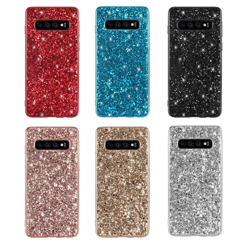 Роскошный блестящий чехол для Samsung Galaxy S10 lite Note 8 защитный телефона S7 Edge S8 S9 Plus 9 |