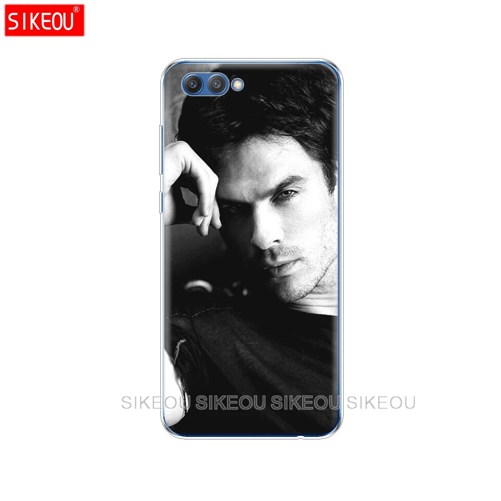 Силиконовый чехол для телефона Huawei Honor 10 V10 3c 4C 5c 5x 4A 6A 6C pro 6X 7X 6 7 8 9 LITE The Vampire Diaries Ian on.