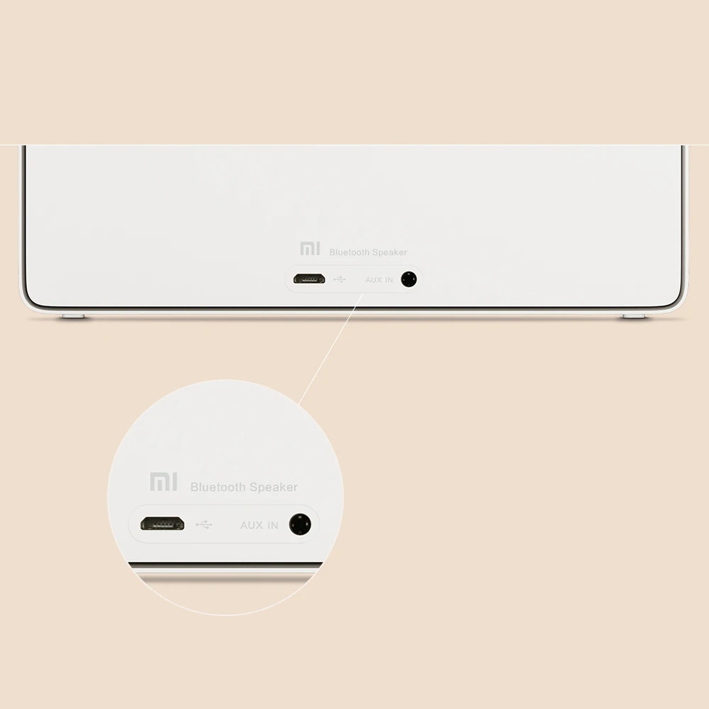 Xiaomi Mi bluetooth динамик Basic 2 квадратная коробка стерео портативный Bluetooth 4 Белый