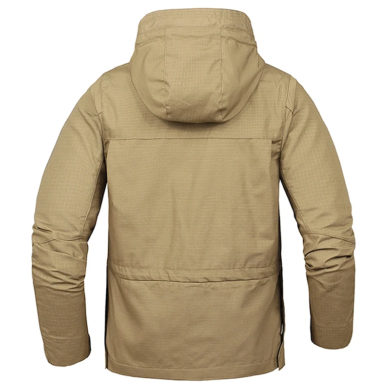 Новый водостойкий военный пилот для мужчин пеший Туризм куртки с капюшоном