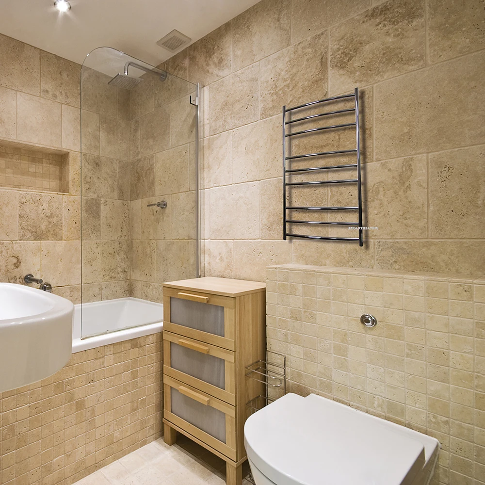 Изогнутые Полотенцесушитель Электрический Полотенцесушитель Радиатор Настенный Полотенцесушитель Нагреватель Для Полотенец Полированной