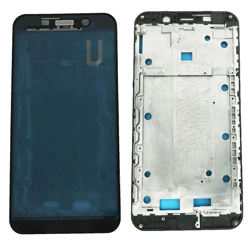 Новая задняя панель корпуса средней рамки с боковыми кнопками для ASUS Zenfone Max Z010DA