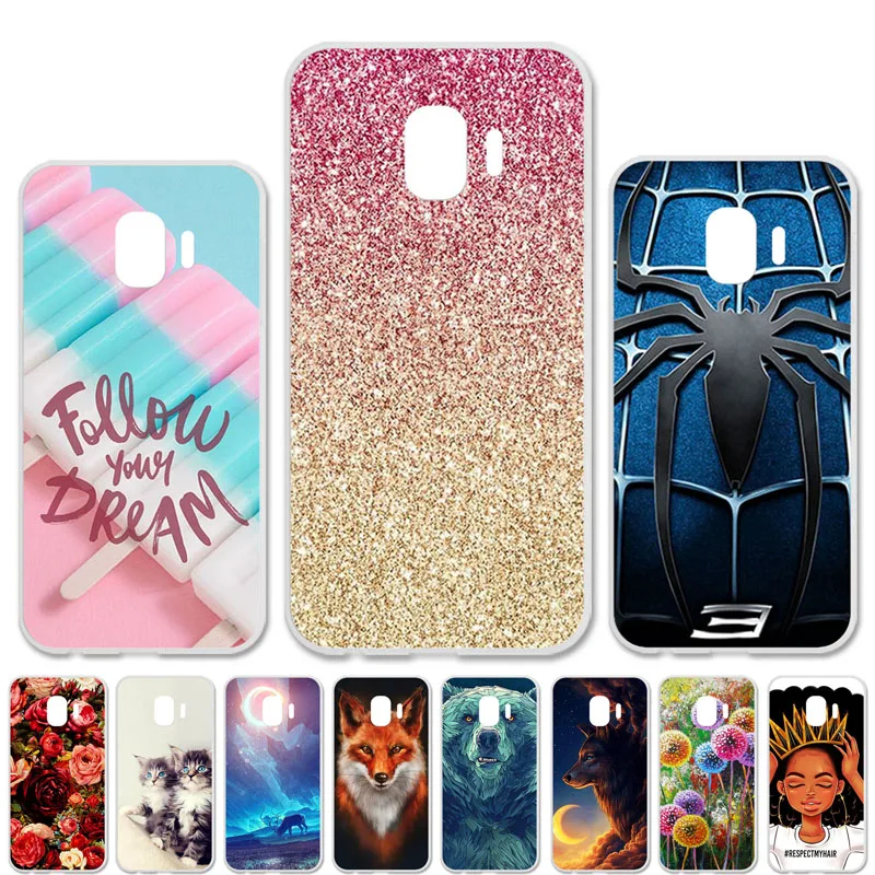 

For Samsung Galaxy J2 Core Cases Silicone Soft TPU Bumper For Samsung A7 2018 J2 Prime A6 A8 J4 J6 Plus Pro 2018 Cases Covers
