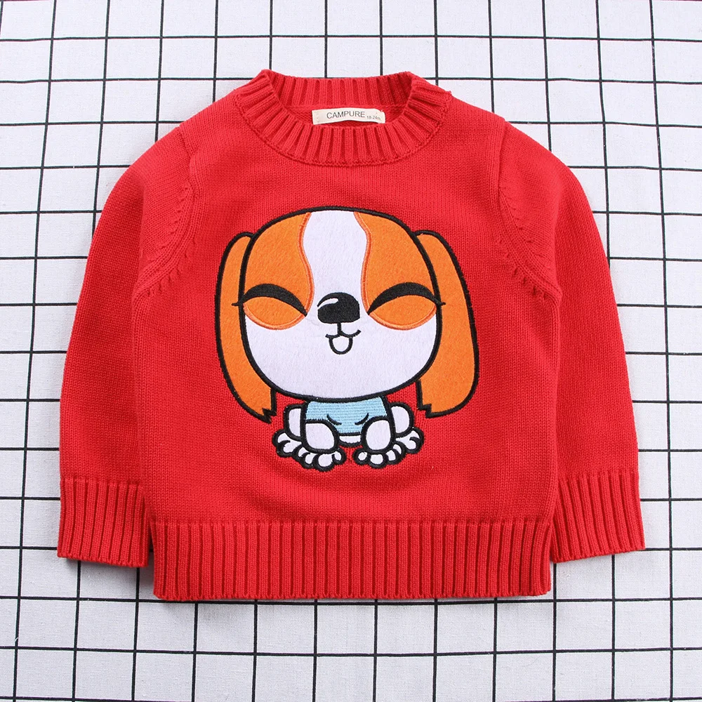 Осенне зимние толстые свитера для мальчиков и девочек детская одежда пуловеры с