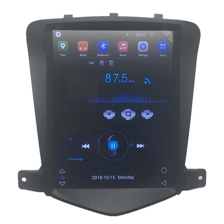 ZOYOSKII Android 9,0 10,4 дюймов ips vetical HD экран автомобильный gps мультимедийный радио навигационный плеер для Chevrolet Cruze 2009