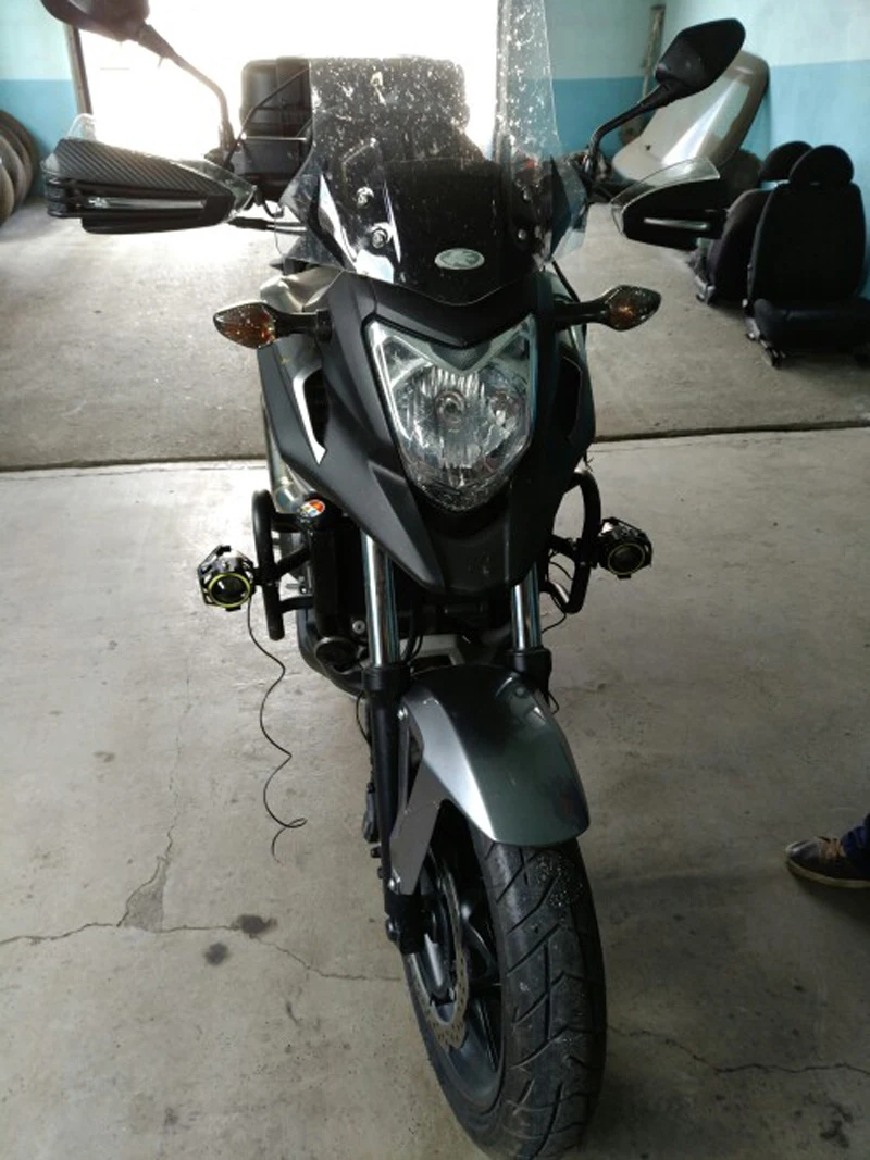 ZS Racing 6 цветов рукавицы для мотоцикла ручные охранники со светодиодной