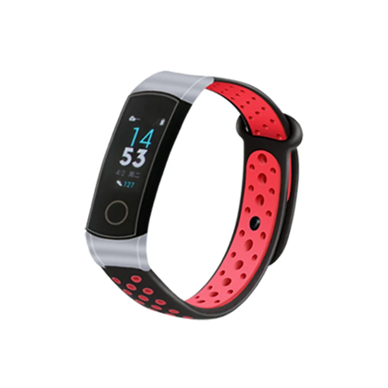 FIFATA спортивный ТПУ Браслет ремешок для huawei Honor Band 4 Замена силиконового ремешка