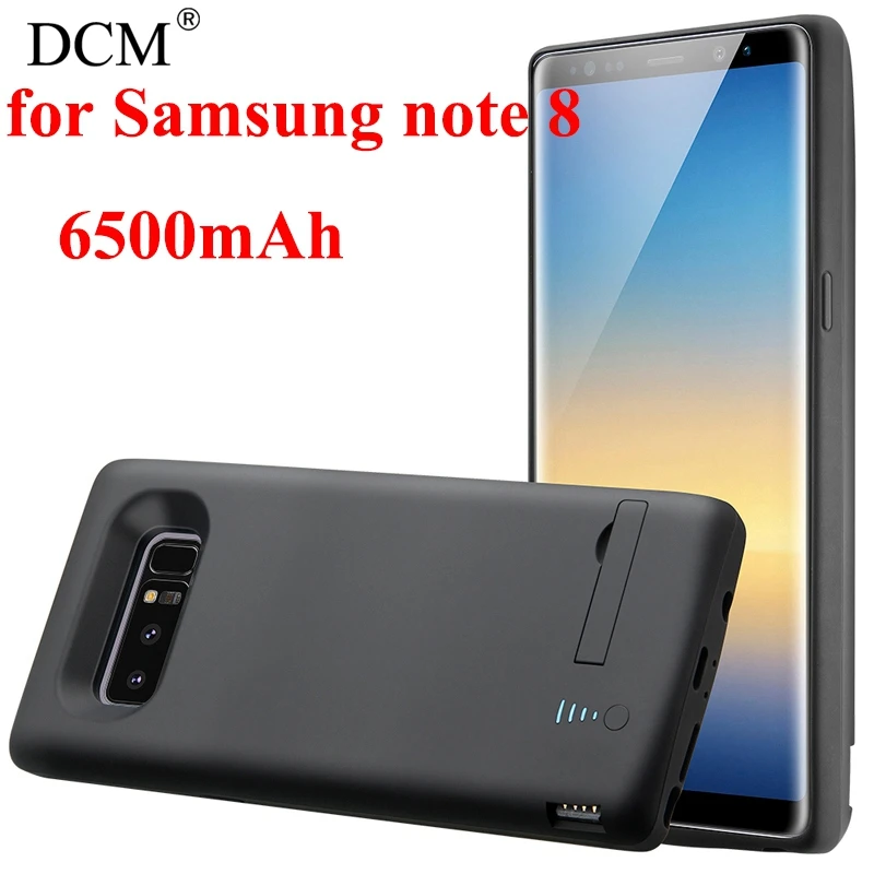 6500 мАч Расширенный чехол для зарядки телефона Galaxy Note 8 Power bank Charge Phone Cover samsung note8 с