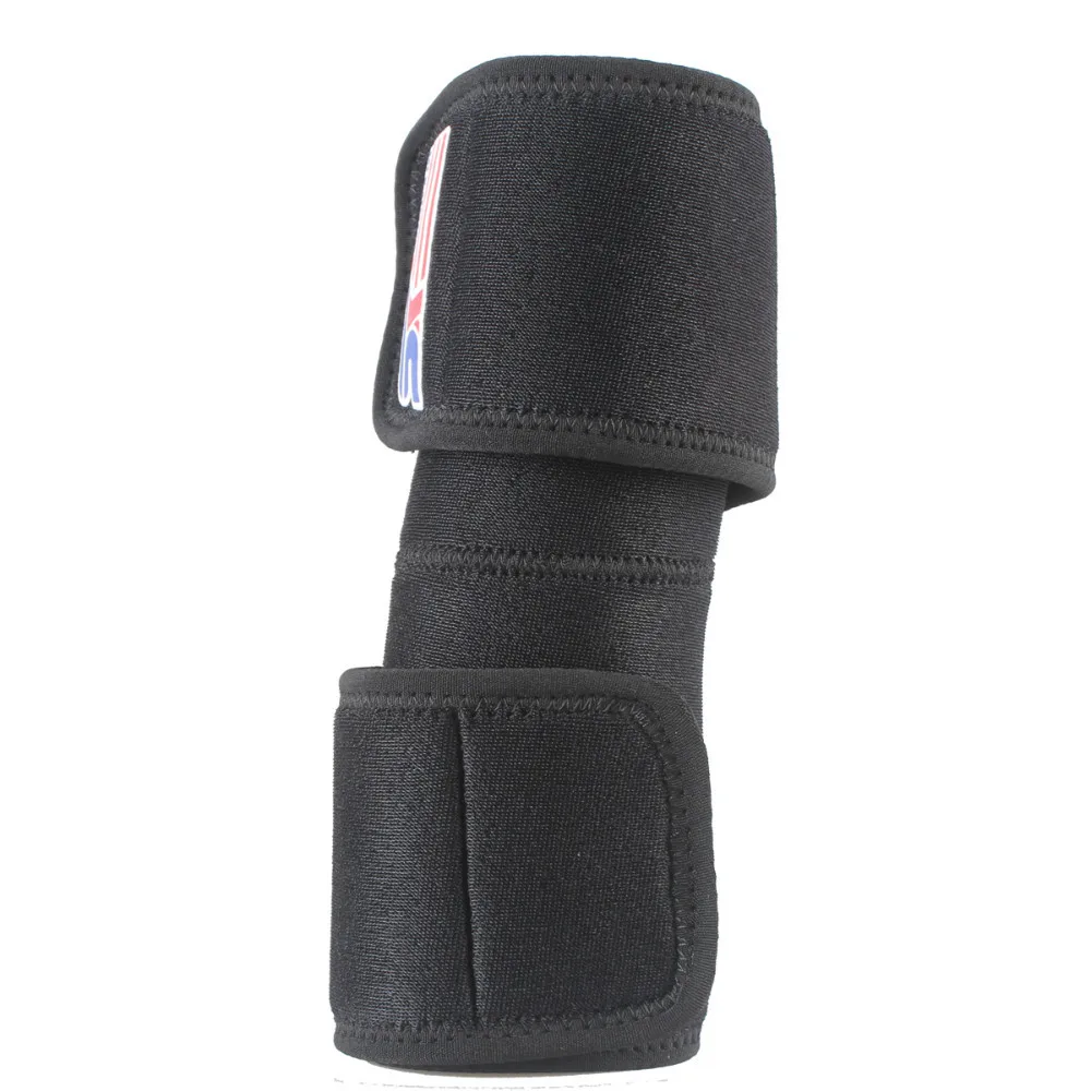 Бесплатная доставка ShuoXin Черный Спорт Гольф налокотник бандаж поддержка