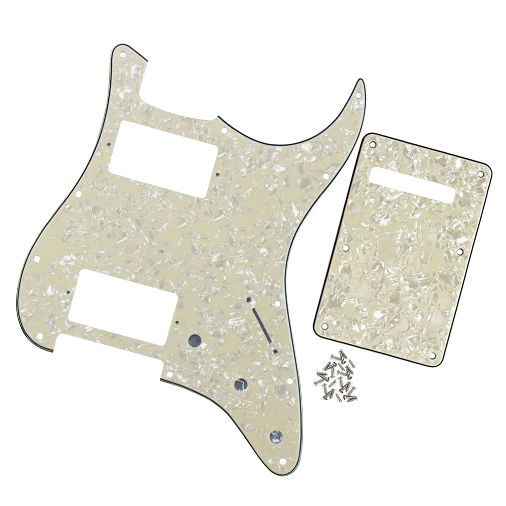 Накладка для гитары FLEOR накладка на заднюю панель тремоло с винтами 11 отверстиями
