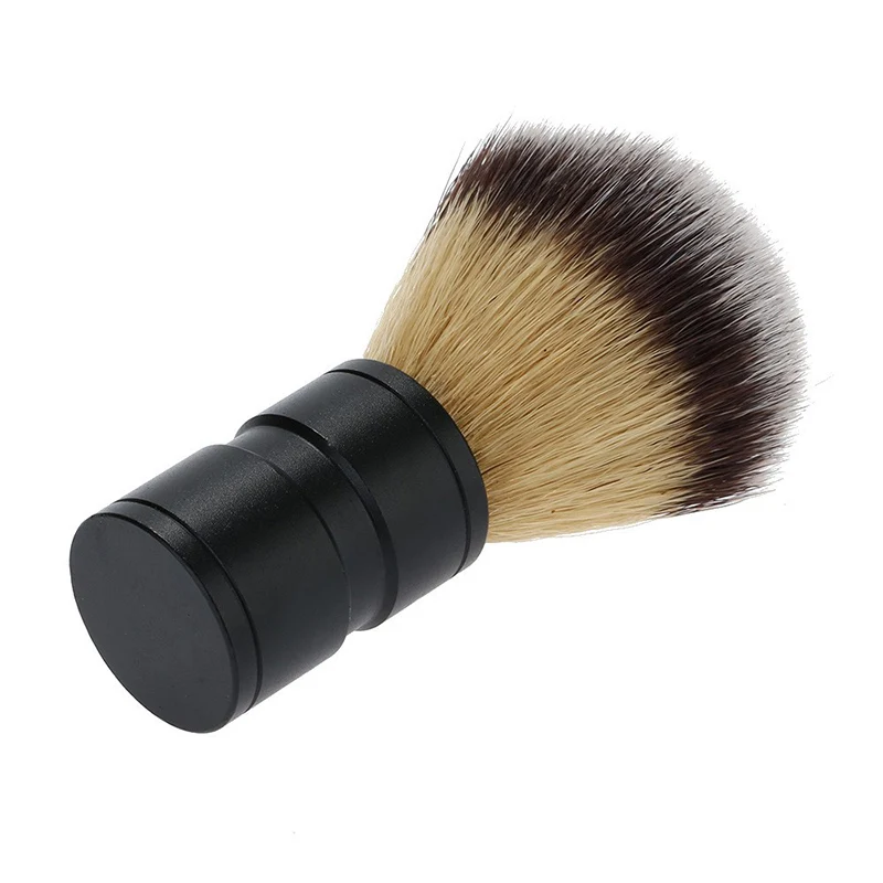 Профессиональная Нейлоновая Щетка для бритья черного или серебристого цвета