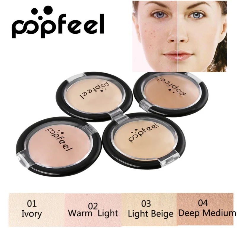 Face Concealer Makeup Oil-Control Base Foundation Scars Freckles Dark Cover Cream Cosmetic | Красота и здоровье