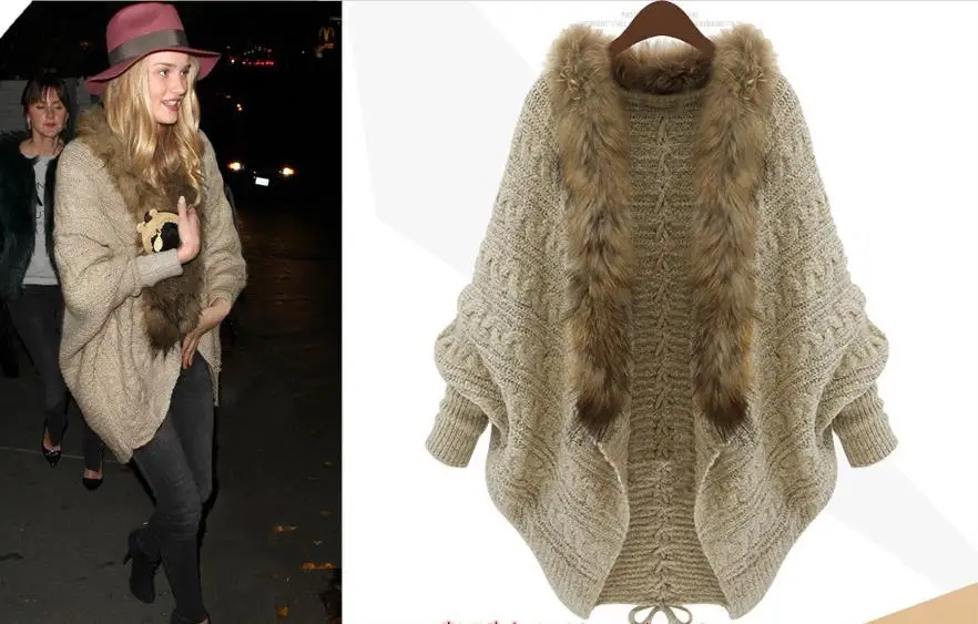 Осень-зима 2018 свитер новый кардиган Свободная трикотажная рубашка большого