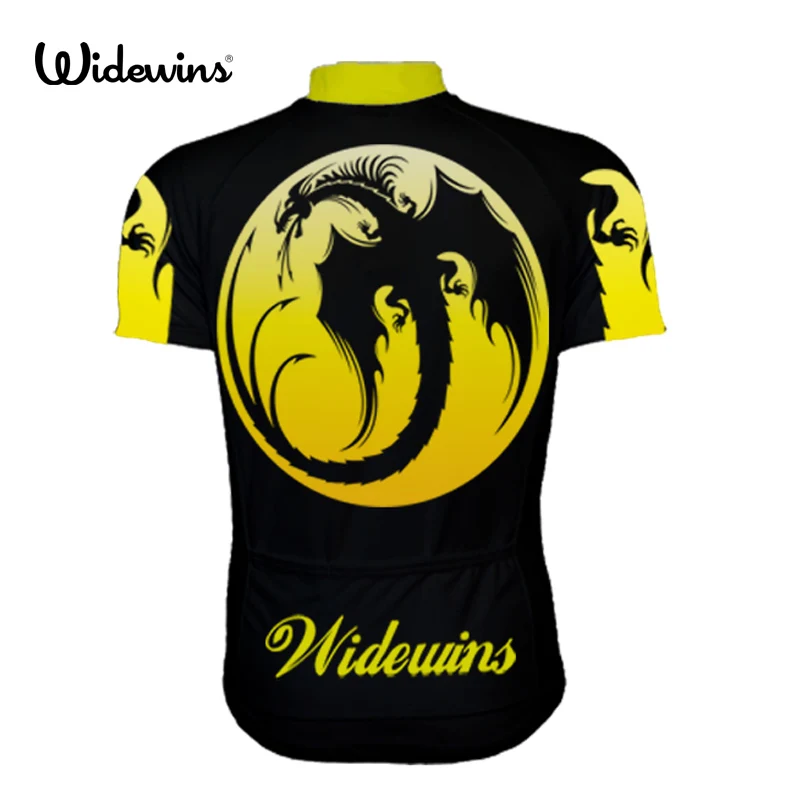 Widewins Велоспорт Джерси динозавр Ropa Ciclismo горный велосипед одежда с коротким