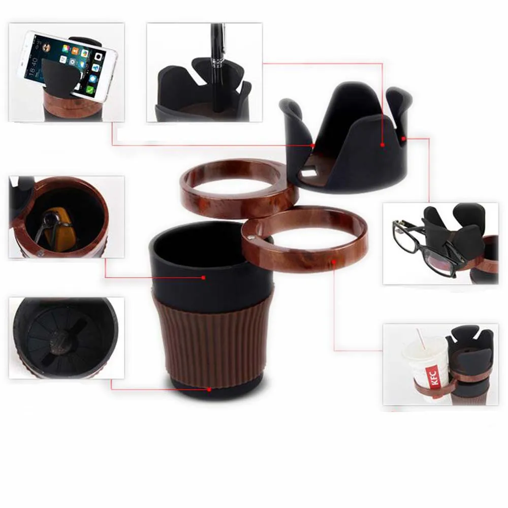 

glove box original cup holder cell phone holder card storage box debris storage device cup modification supplies for Au-di