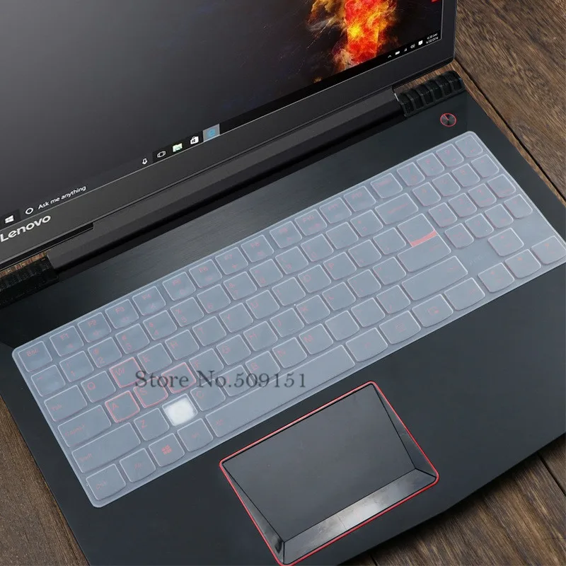Soft Silicone Keyboard Cover For 15.6 Inch For Lenovo Legion Y720 Y530 Y520 15 Y520-15IKB R720 15IKB R720-15IKB Gaming Laptop