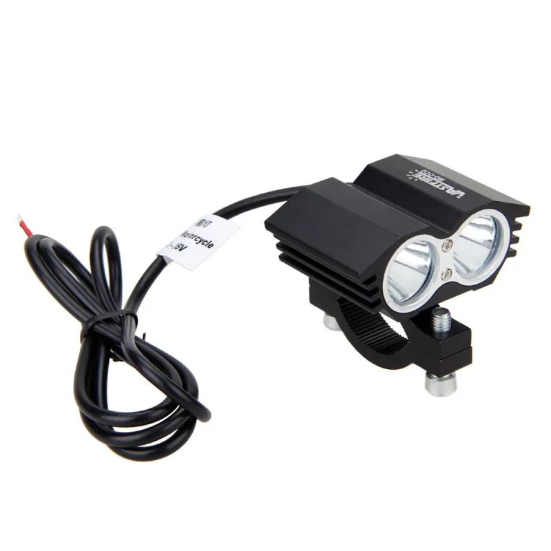 2 шт 12V 36V 30W 6500K 3000LM 2x XM L T6 светодиодный мотоциклетный головной светильник спот