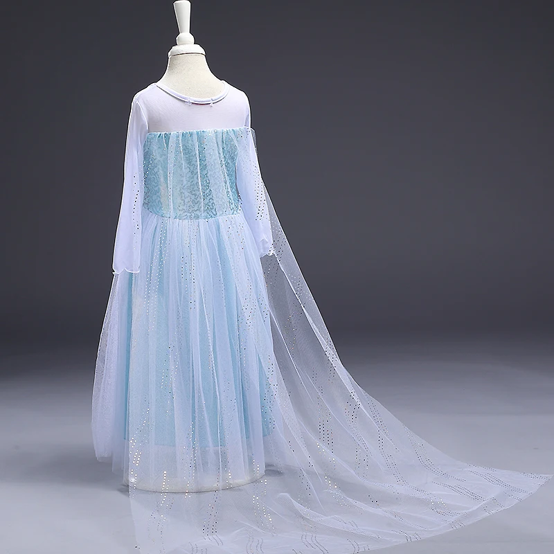 Рождественское платье для девочек Карнавальный костюм маленьких принцессы