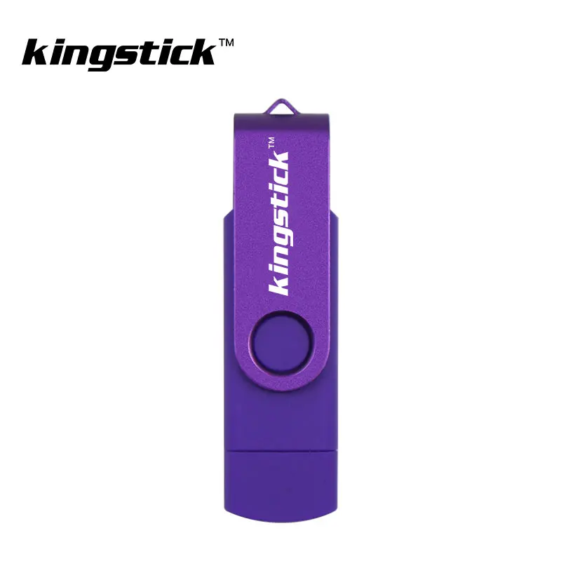 purple USB 2,0 OTG металлическая Флешка 256 ГБ 128 ГБ USB флеш-накопитель 64 ГБ 32 ГБ 16 ГБ Флешка флеш-карты памяти usb флешка cle usb - Цвет: purple