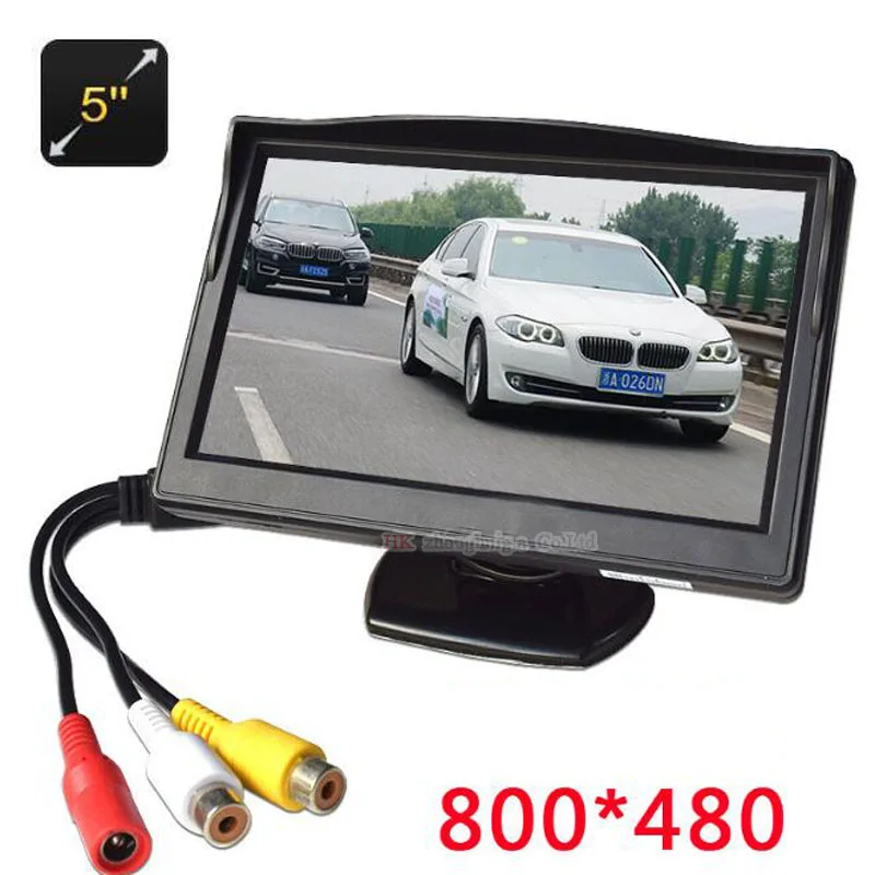 Автомобильный монитор 5 &quot800x480 hd ith 4:3 частота отображения 12 В для всех грузовиков