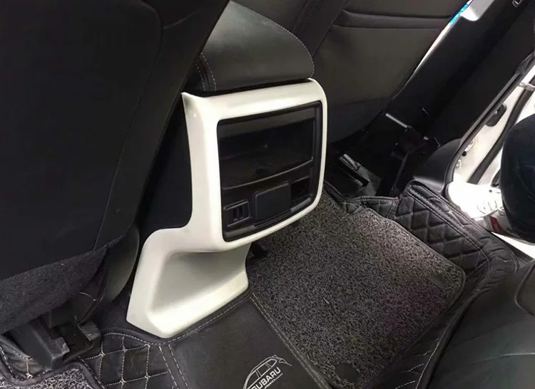 Для Subaru Forester SK 2018 2019 украшения аксессуары из углеродного волокна стиль покрытый