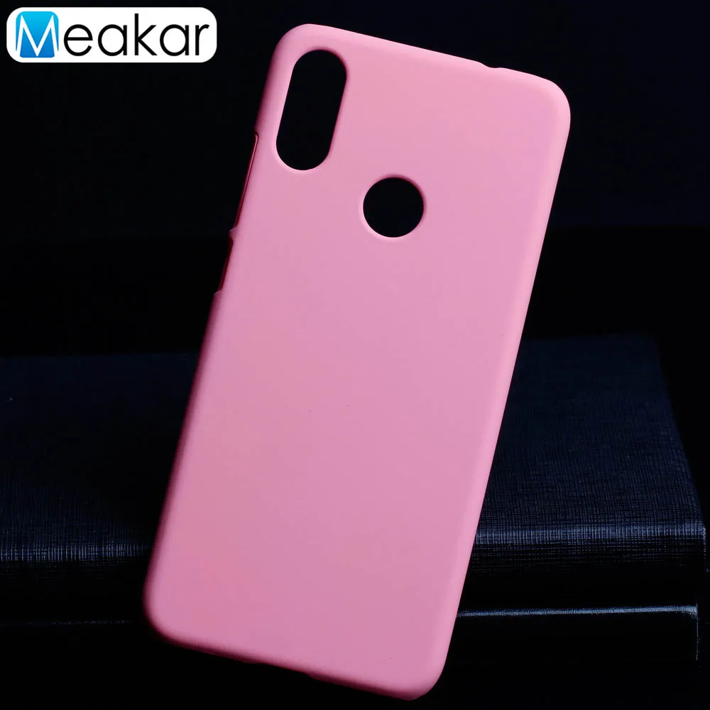 Матовый пластиковый чехол 6.3для Xiaomi Redmi Note 7 Чехол для Xiaomi Redmi Note 7 Pro Note7 чехол-лента на заднюю панель - Цвет: Pink