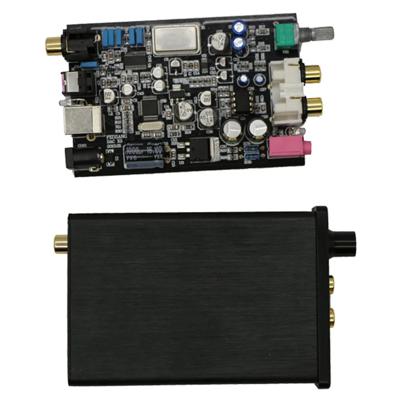 Новый FX AUDIO DAC X3 Мини цифровой аудиодекодер вход USB/коаксиальный/оптический выход