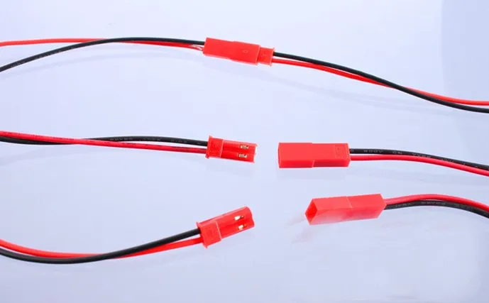 Коннекторы JST 100 шт./лот 2P M/F мм 22 AWG провод радиоуправляемые детали аксессуары для