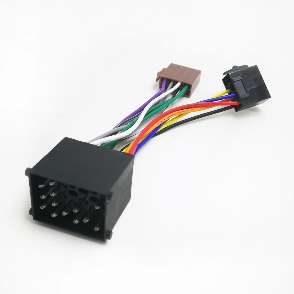 Провод для BMW E36 E46 E39, адаптер для радиоприемника, штепсельная вилка ISO, автомобильные аудиоаксессуары
