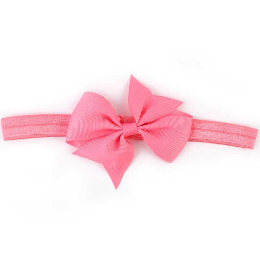 1 шт. аксессуары для волос Детские повязки унисекс милые Однотонные эластичные на