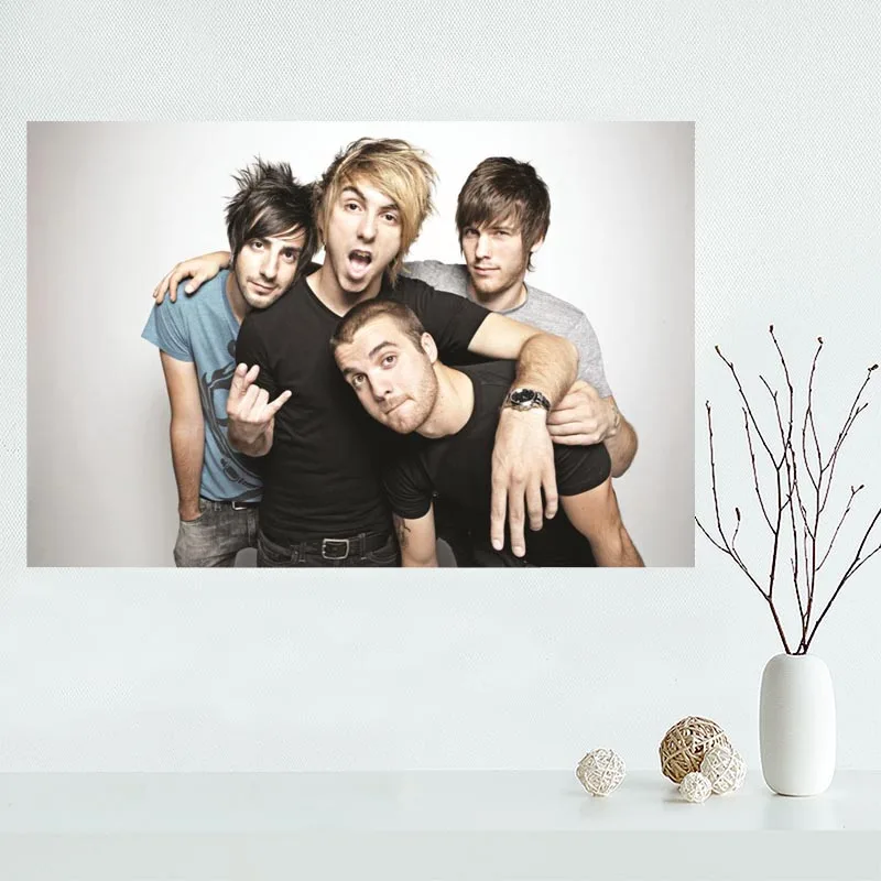 Классический обычный небольшой постер на все время для рисования холсте