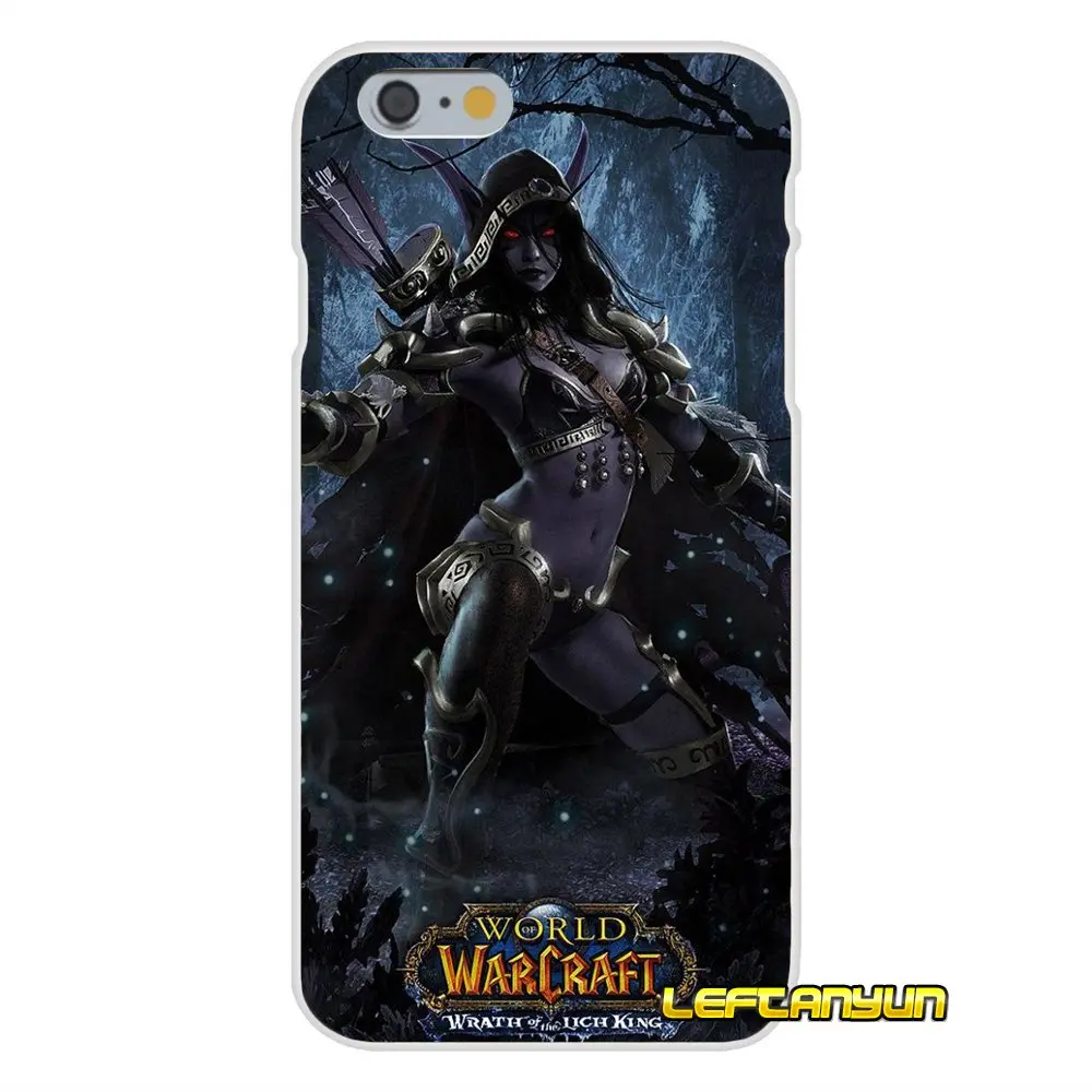 Силиконовый чехол для телефона World of Warcraft Sylvanas Windrunner Xiaomi Redmi 3 3S 4A 5A Pro Mi4 Mi4C Mi5S Mi6X Mi