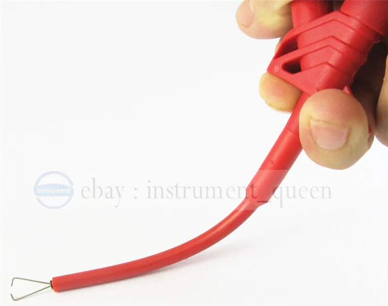 17pcs Electronic Specialt kit Insulation 4mm Banana test lead pierce spring probe crocodile clip+case for multimeter meter | Инструменты