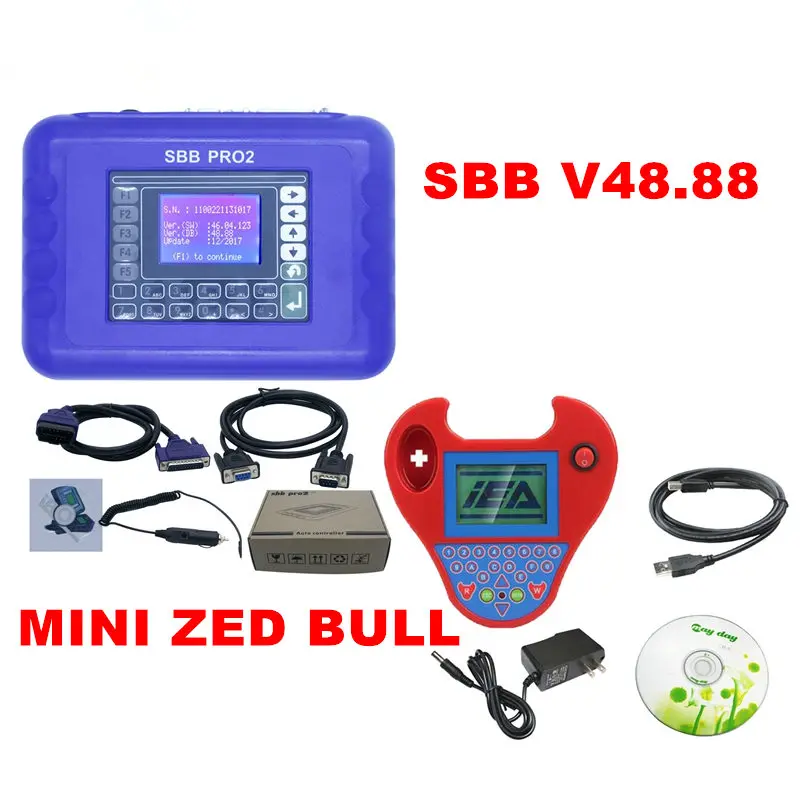 SBB V48.99 V48.88 v48.02 ключевой программист добавить новые автомобили обновление SBB v3.02 та же функция, что и CK100 MINI ZED BULL 2 цвета - Цвет: SBB V48.88 ZED BULL