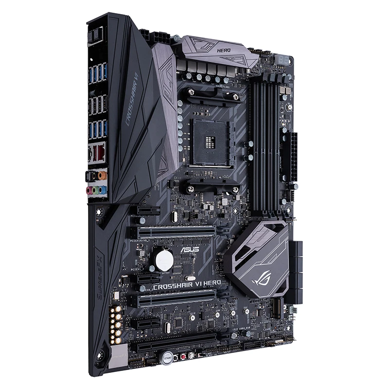 ASUS CROSSHAIR VI HERO (Wi Fi AC) Настольная Игровая плата для ПК C6H AM4 оригинальная материнская